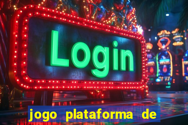 jogo plataforma de 3 reais